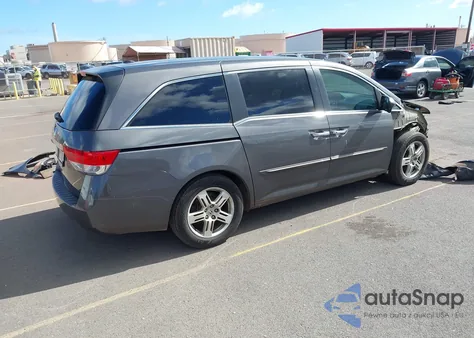 2015 Honda Odyssey Ex-L из США, поврежденный, VIN 5FNRL5H63FB118557